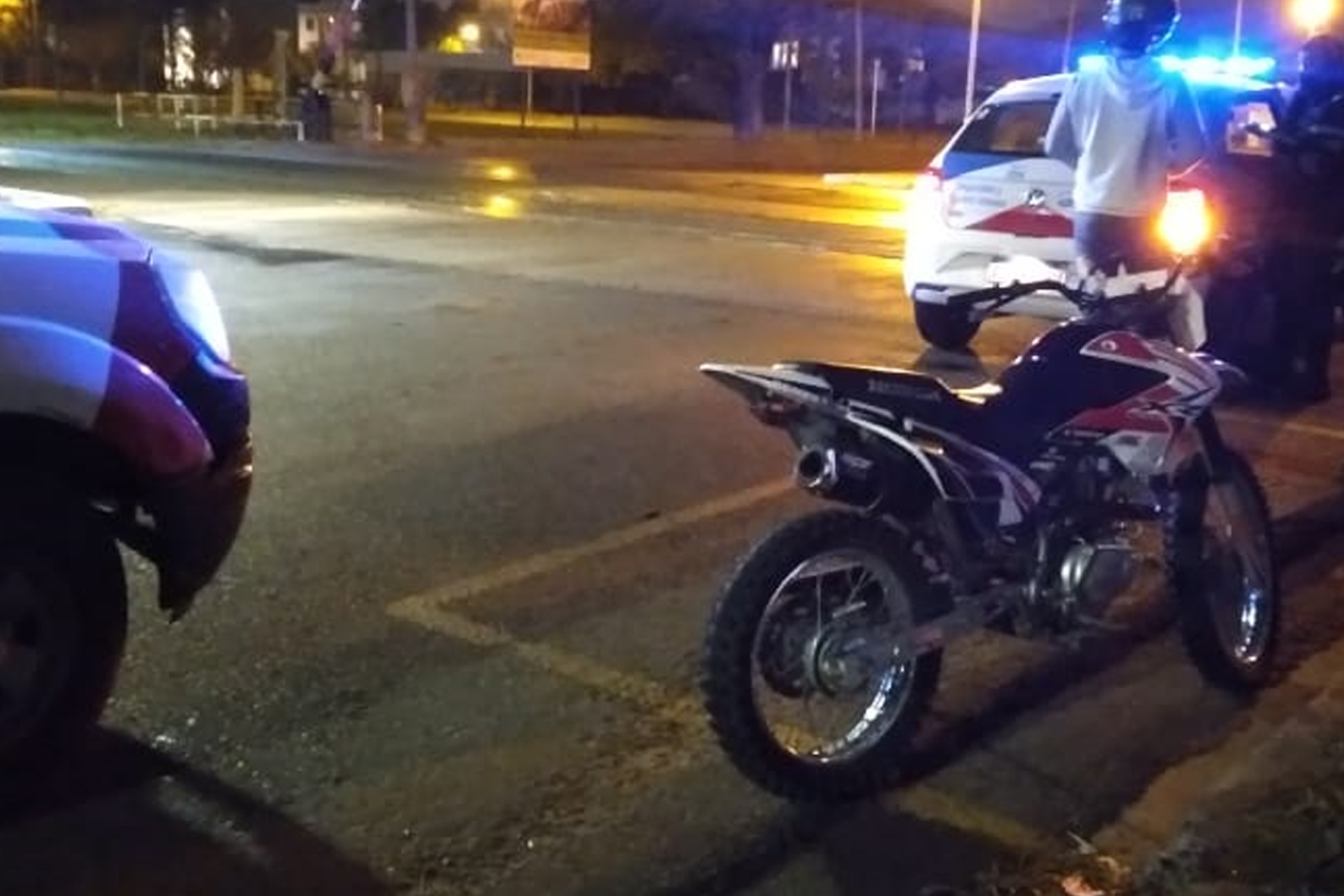 Se Le Retuvo La Moto Por Maniobras Peligrosas Y Conducir Alcoholizado