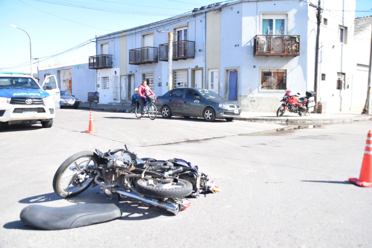 Un Motociclista Herido Tras Un Choque Con Una Camioneta En Linea Noticias