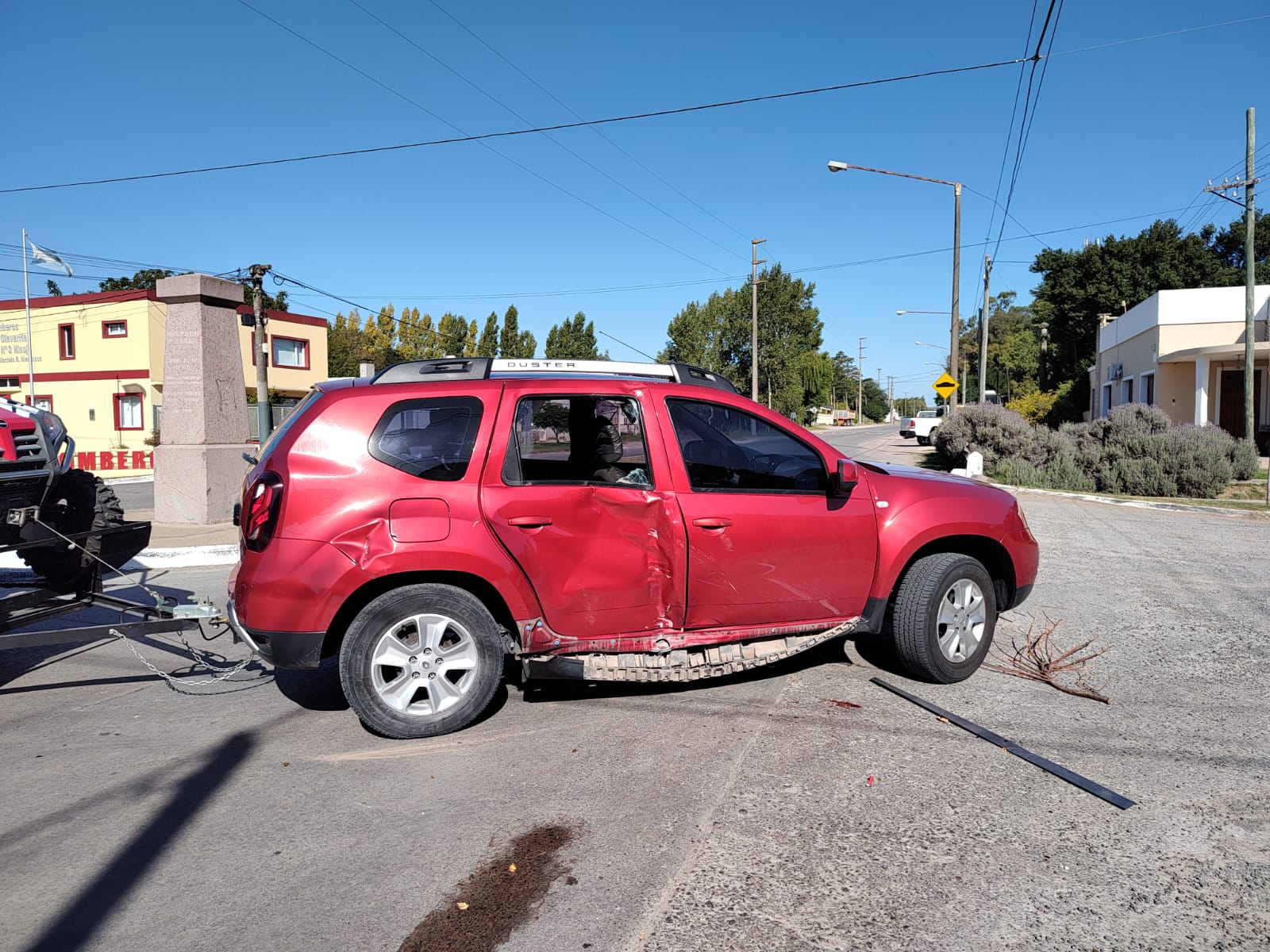 Un Herido Tras Un Violento Choque En Hinojo En Linea Noticias