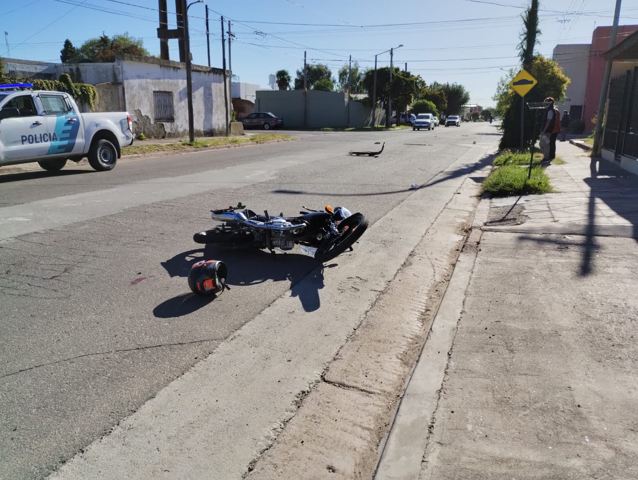 Un Joven Herido Tras Una Colisi N Moto Auto En Linea Noticias