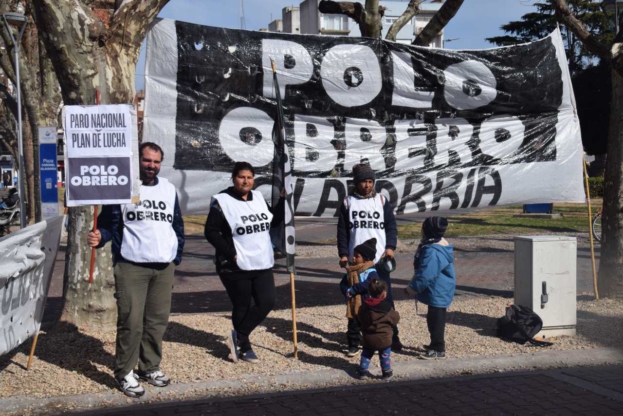 Video: Se manifestaron en el Paseo Mendía con pedidos a Galli y a Massa