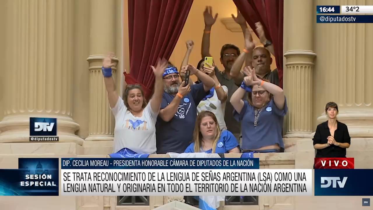 Diputados reconoció la lengua de señas Argentina y aprobó alcohol cero al volante