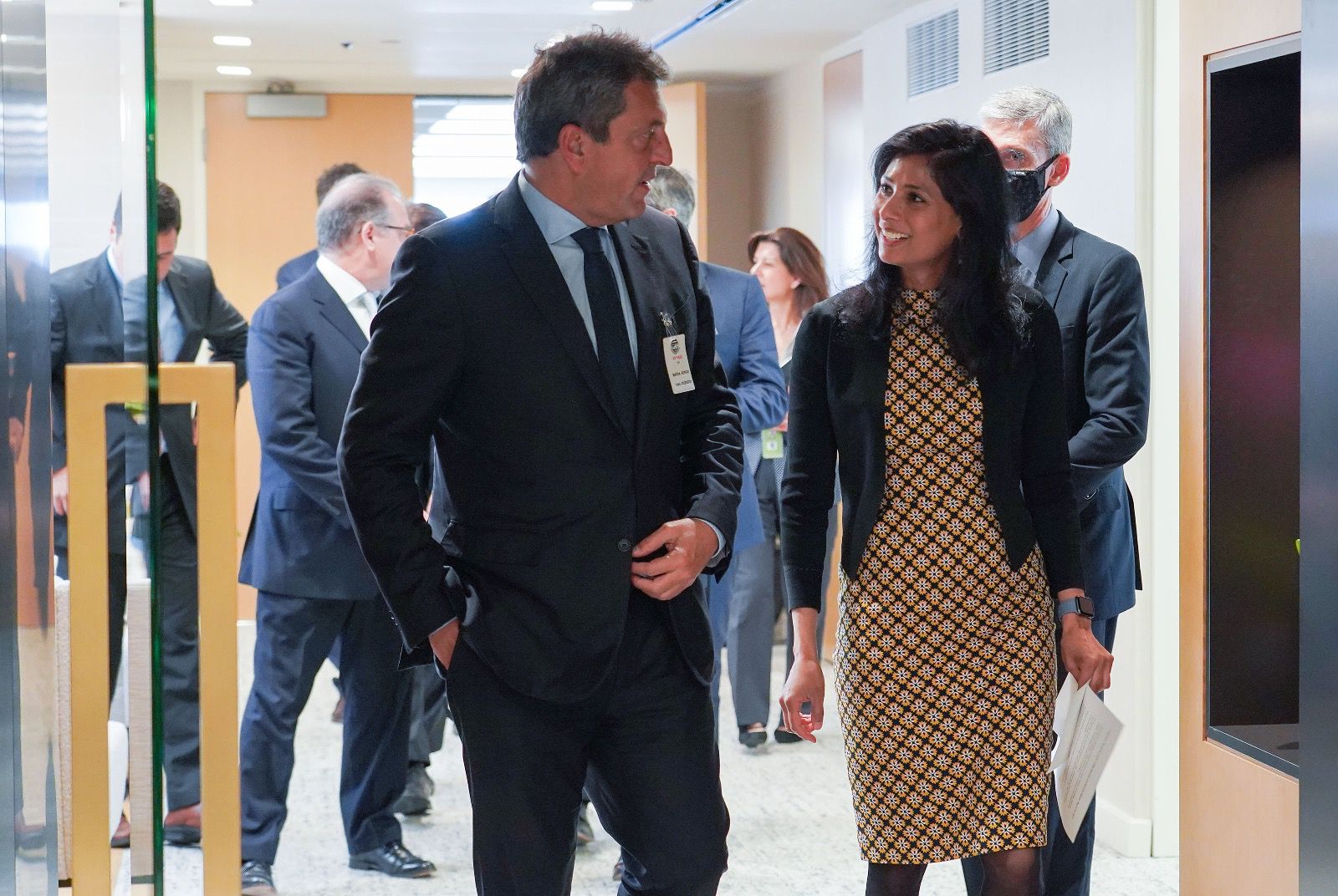Massa se reunió con el fondo y se encamina a la aprobación de la revisión