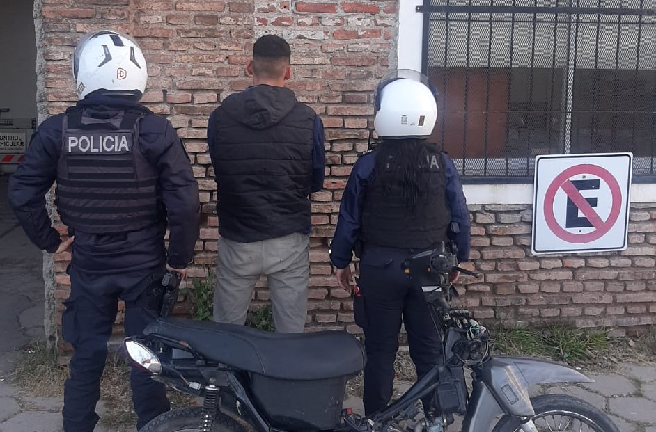 Recuperaron una moto robada: Un aprehendido