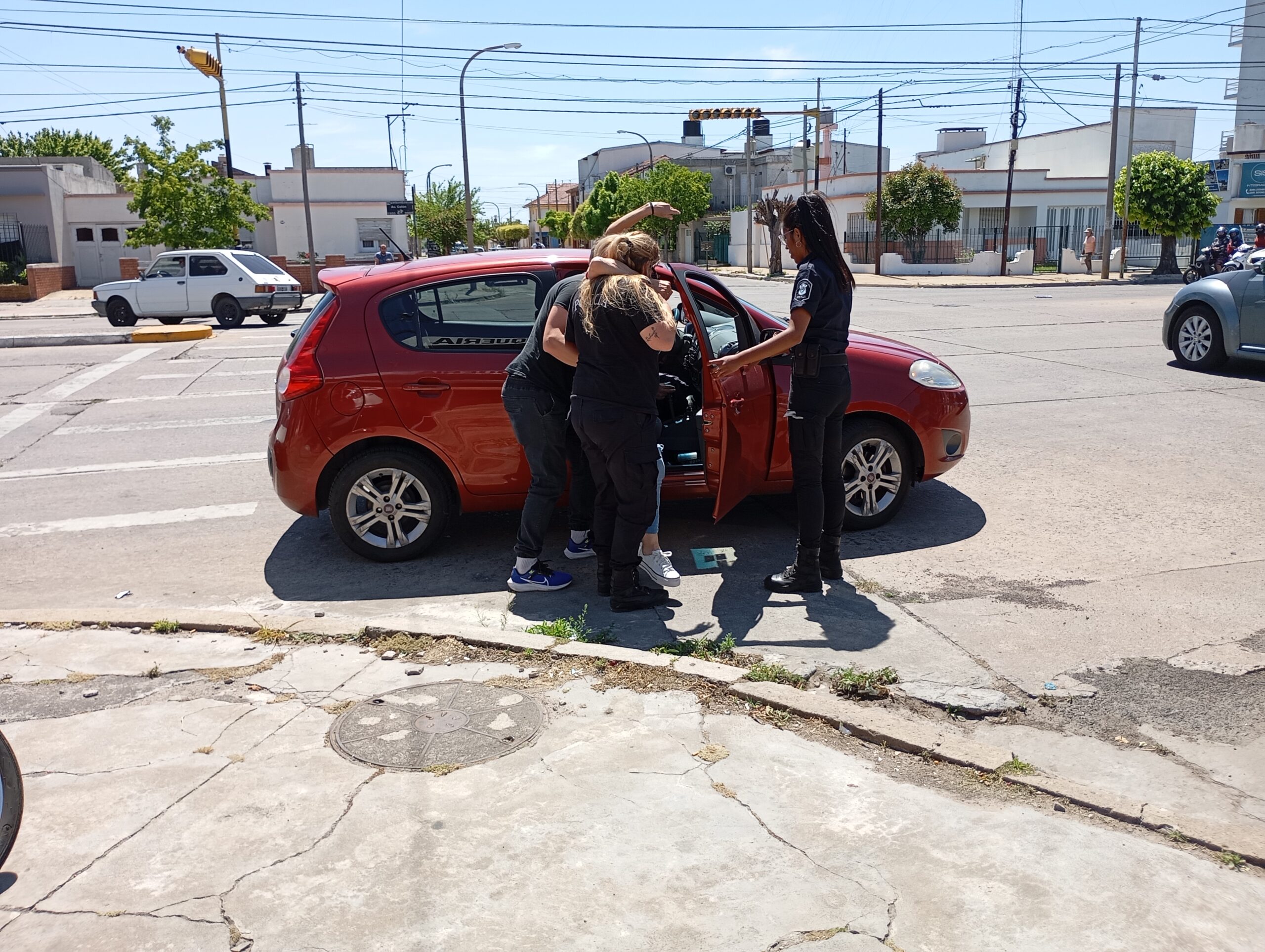 Una mujer hospitalizada tras un choque - En Linea Noticias