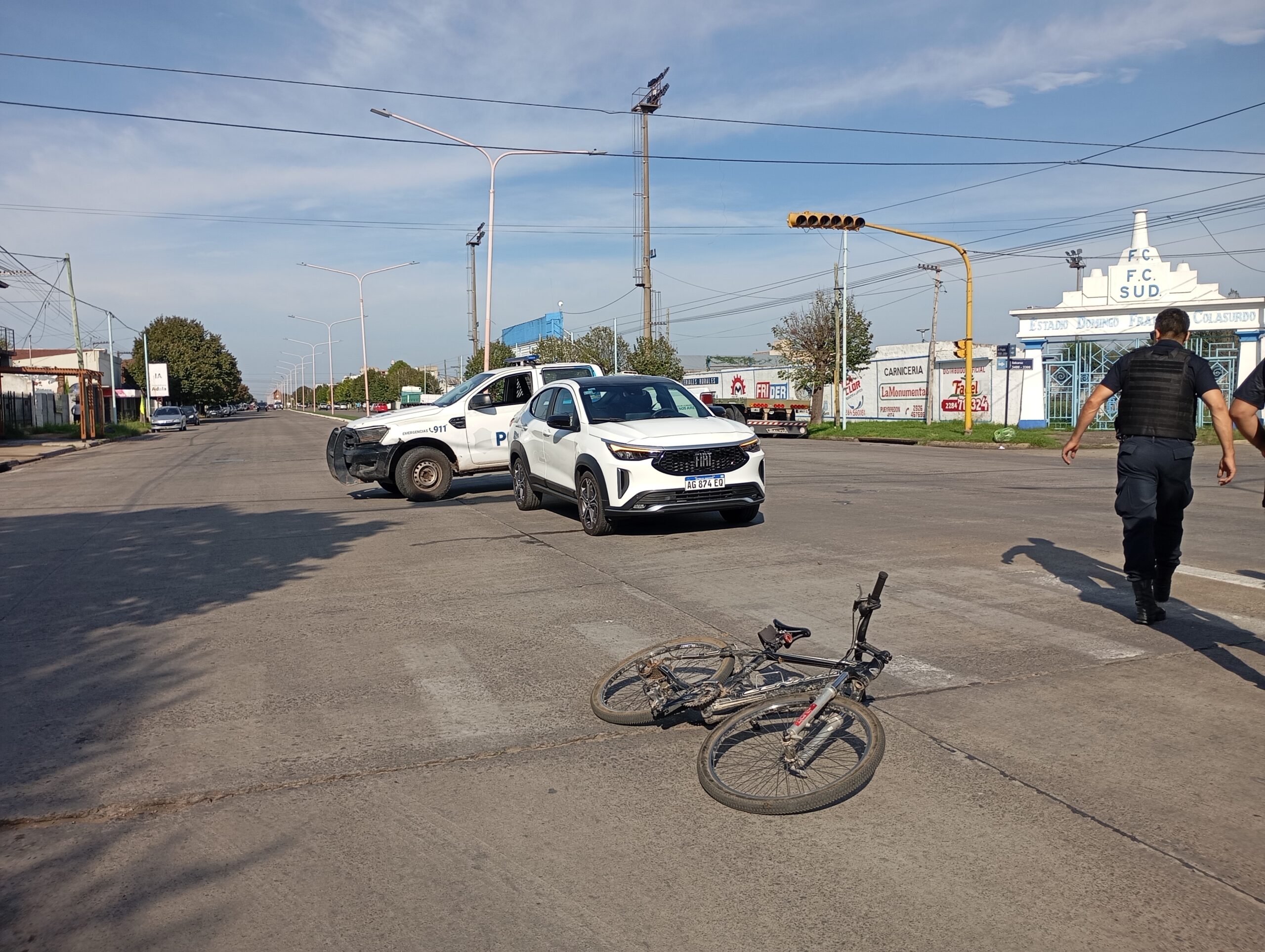 Una menor hospitalizada tras un siniestro vial - En Linea Noticias