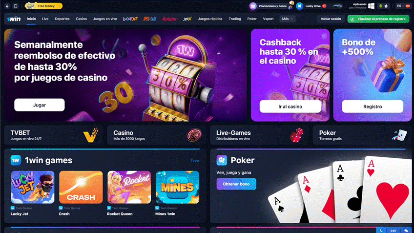 1win casa de apuestas