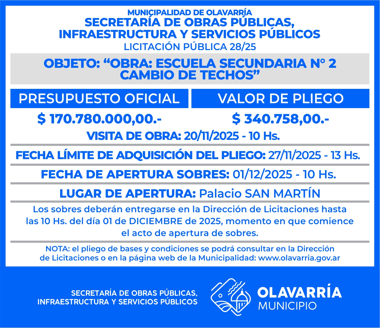 Licitacion publica 28