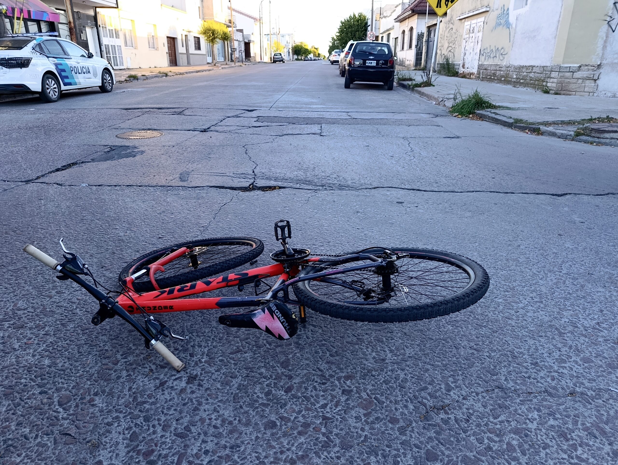 Una menor de edad fue trasladada al hospital tras un siniestro vial en ...